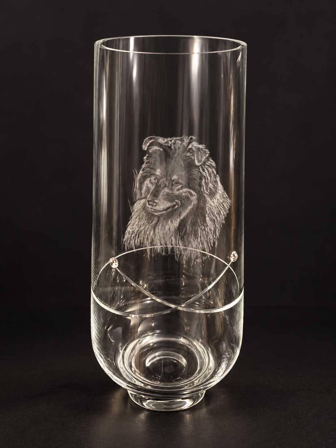 Hembadoon Fine Art engraved glassware, example 2
