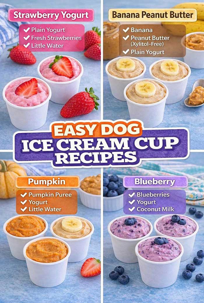 Homemade ice cream recipes for dogs