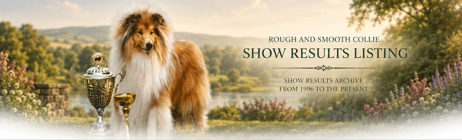 Rough and Smooth Collie Show Results Listing